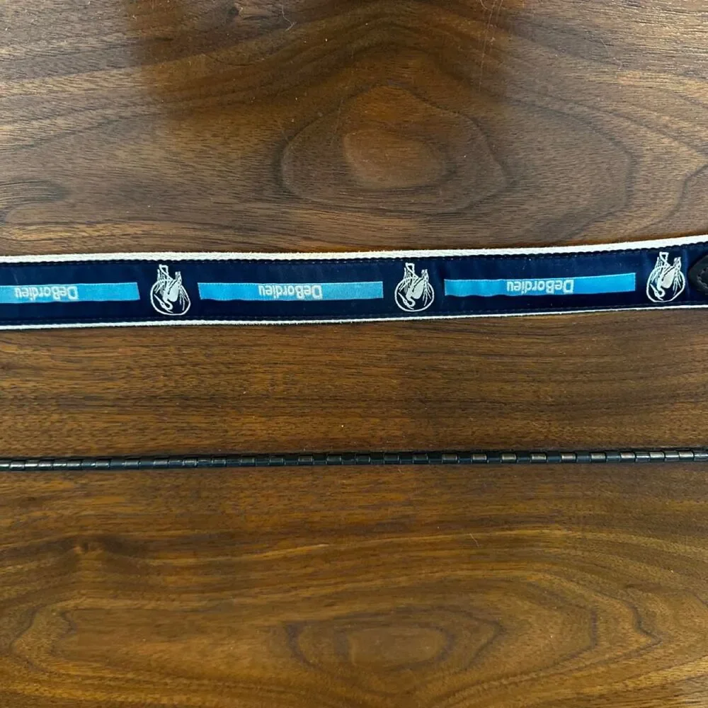 YRI DeBordieu, SC ribbon blue and navy belt
